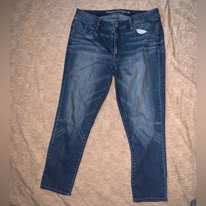 American Eagle crop Hi-rise super stretch jeggings